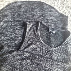 Wilfred Free Knit Midi Dress, size L, heather grey